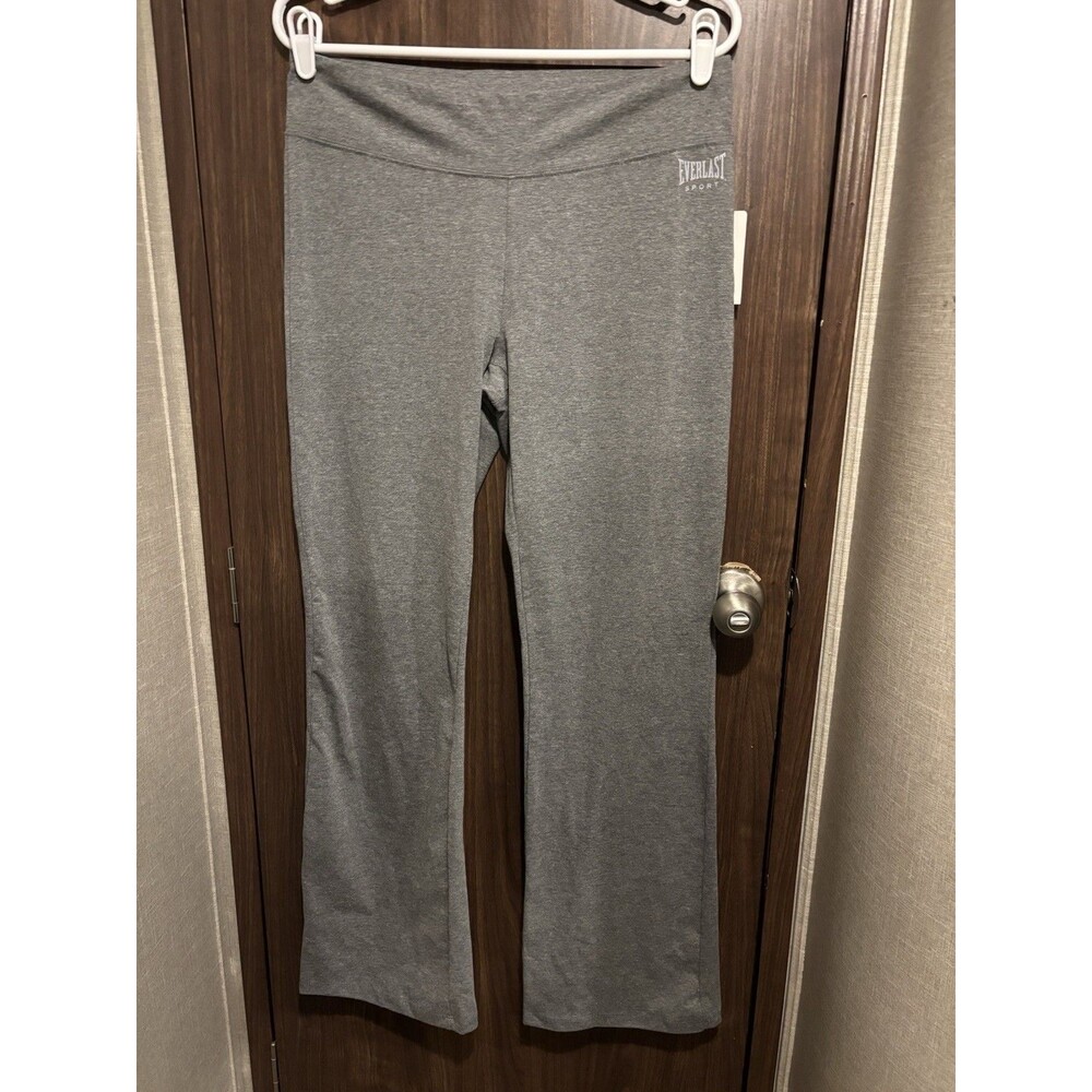 Everlast Women’s Bootleg Flare Leggings Gray Size L NWT 2018 Kmart Yoga Pants